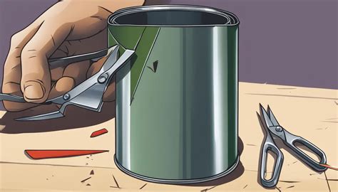 how to cut tin can|how to cut tin metal.